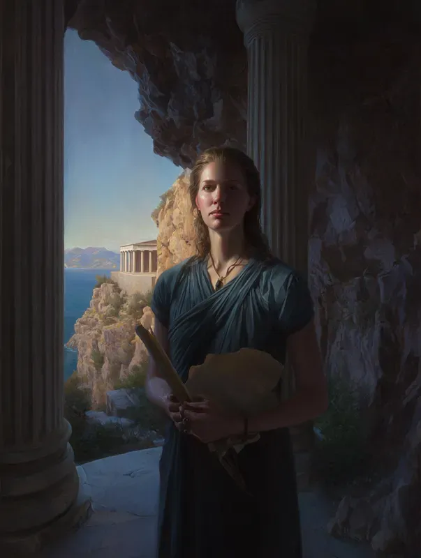 Neoclassical Oil Paintings