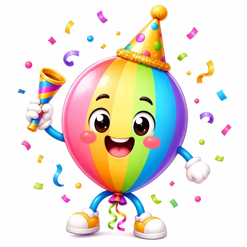 Cute Birthday Party Mascot Kits