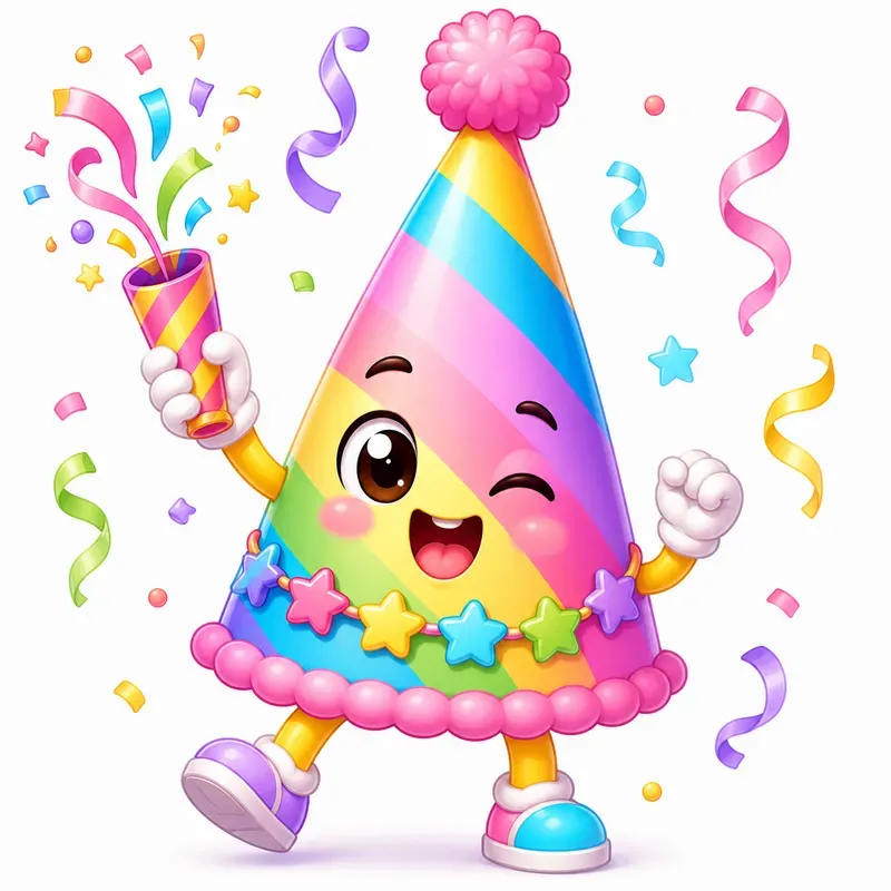 Cute Birthday Party Mascot Kits