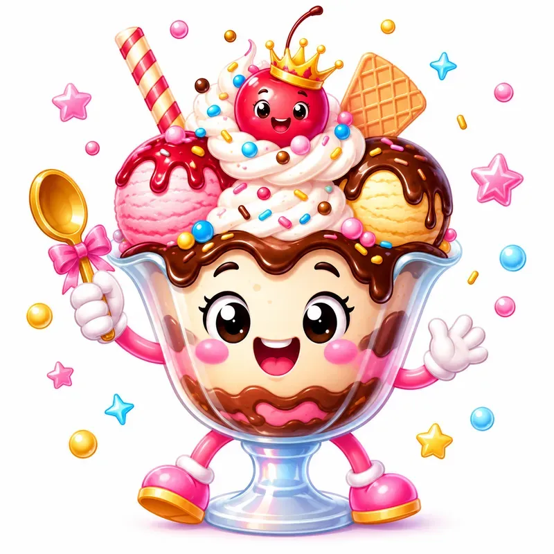 Cute Birthday Party Mascot Kits