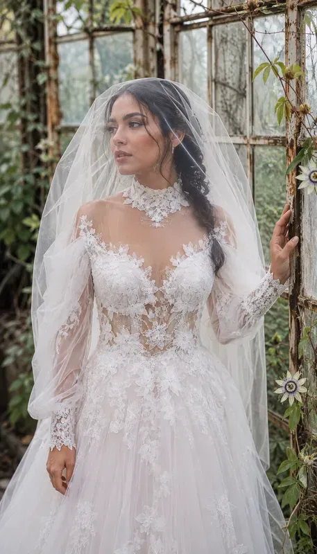 Conservatory Bridal Portraiture