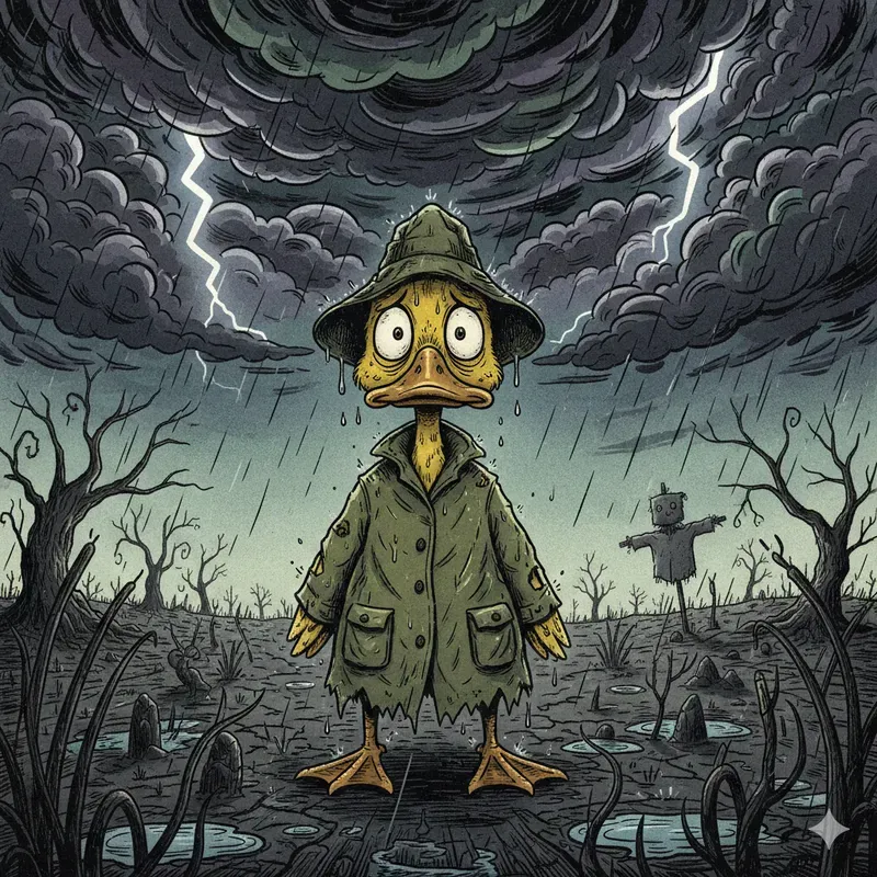 Dark Cartoon Horror Illustrations
