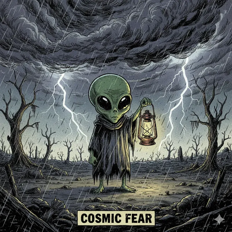 Dark Cartoon Horror Illustrations