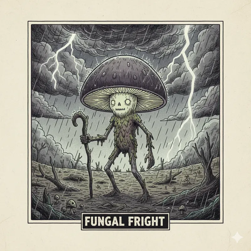 Dark Cartoon Horror Illustrations