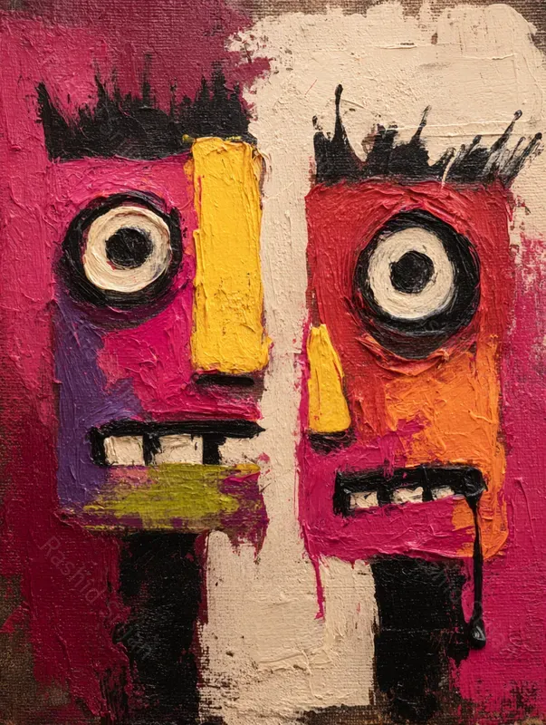 Neoexpressionist Art Brut