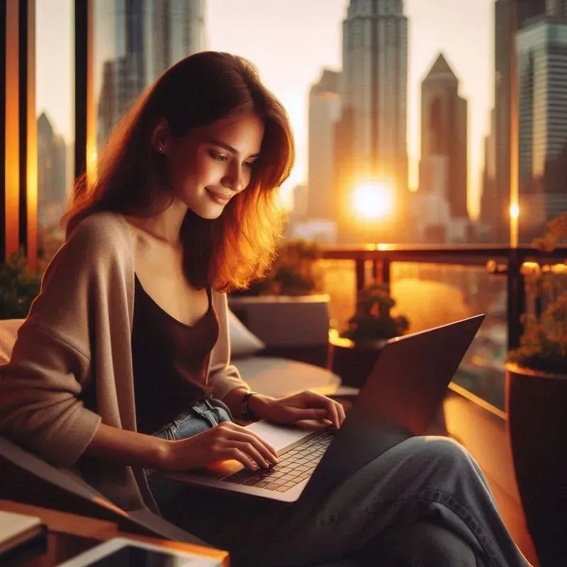 Cinematic Remote Work Lifestyles