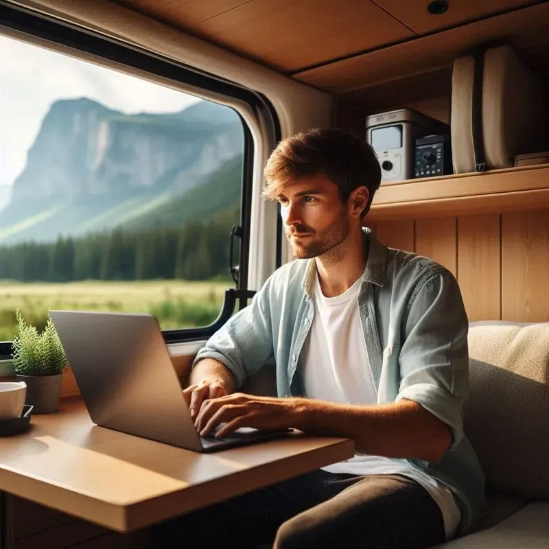 Cinematic Remote Work Lifestyles