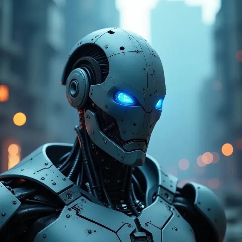Cinematic Warrior Robot Heads 5d