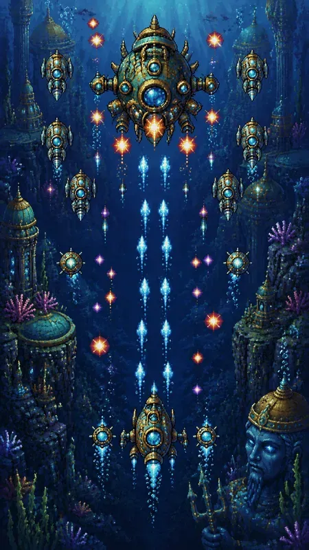 16bit Shootem Up Mockup Generator
