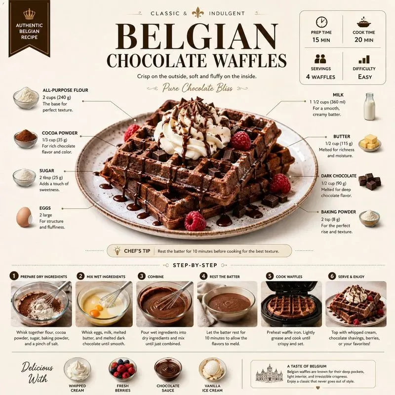 Premium Editorial Recipe Infographics