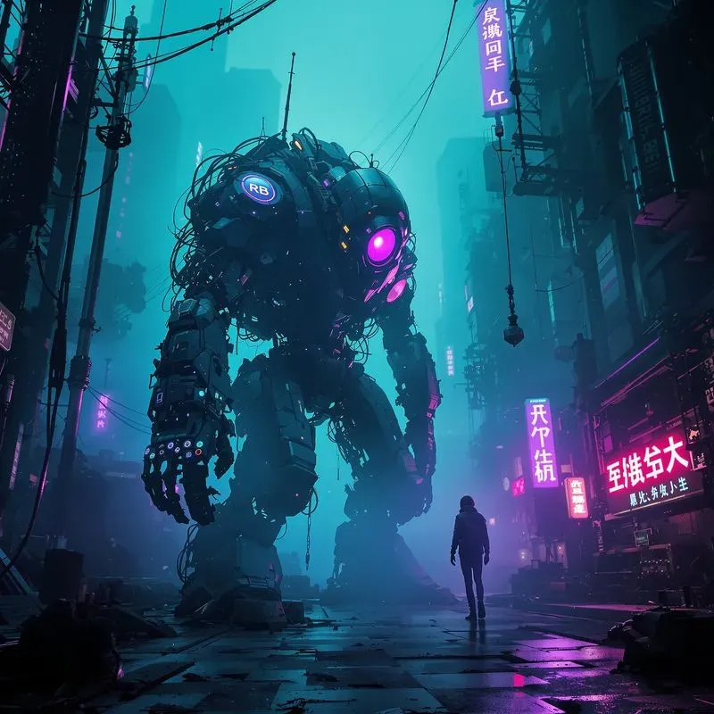 Dark Surreal Cyberpunk Scifi Designs