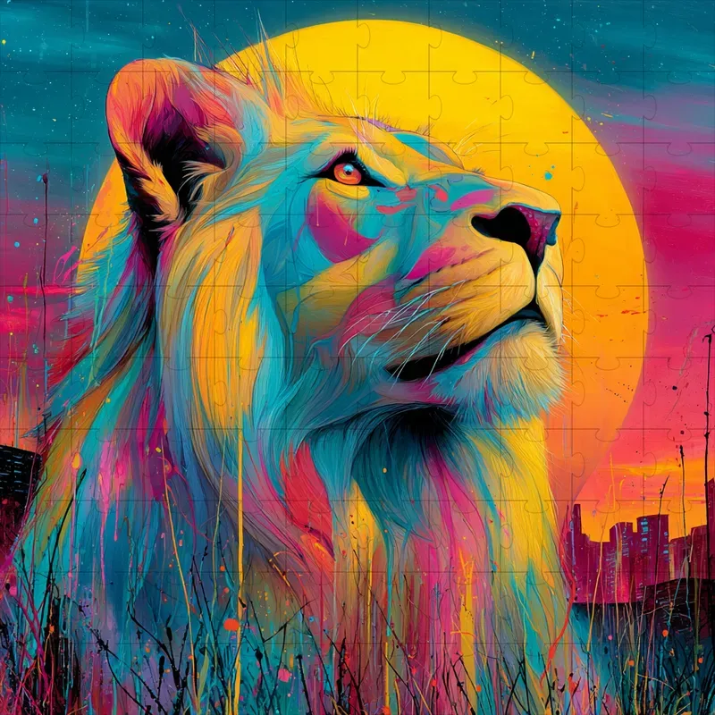 Painted Pop Neon Drip Halos