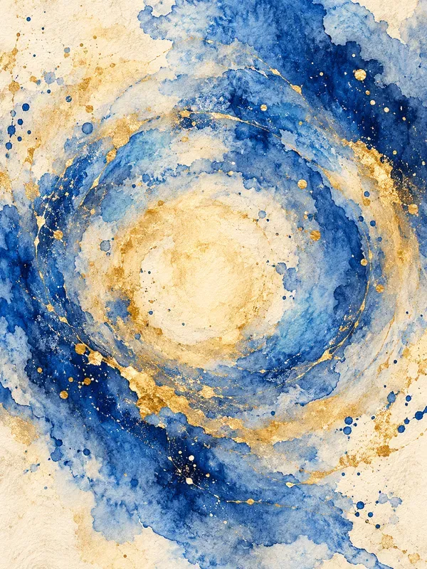 Dreamy Cloud Watercolor Deckled Papers