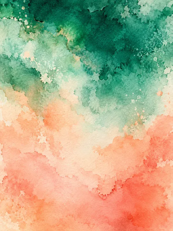Dreamy Cloud Watercolor Deckled Papers