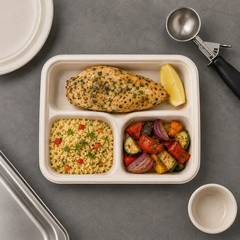 Catering Portion Calibration Photos
