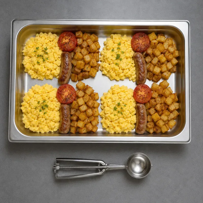 Catering Portion Calibration Photos