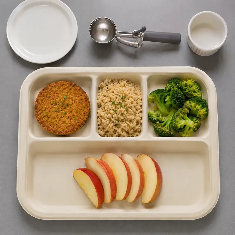 Catering Portion Calibration Photos