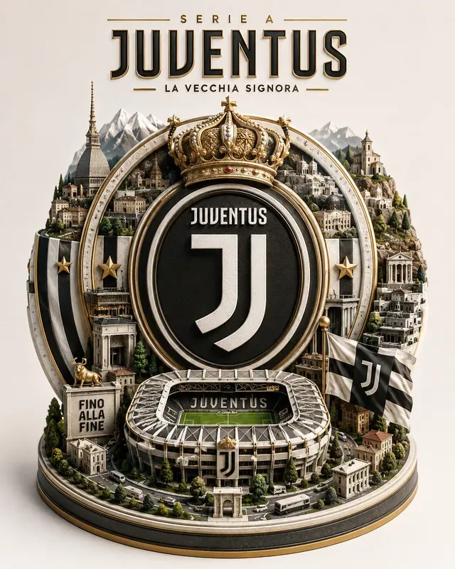 3D Football Club Emblem Dioramas