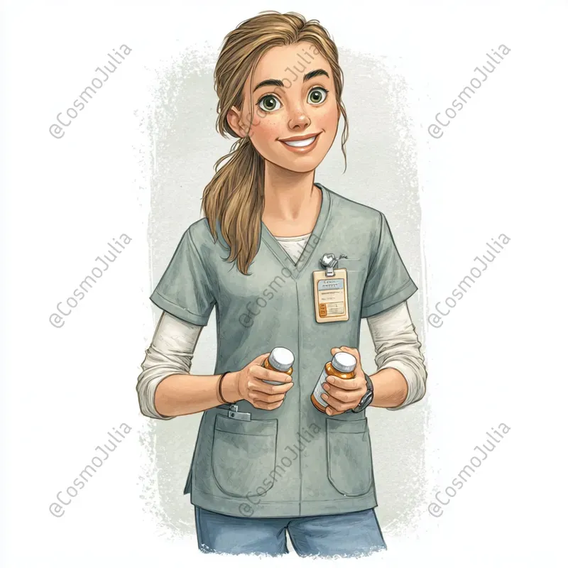 Professional Nurse Watercolor Clipart