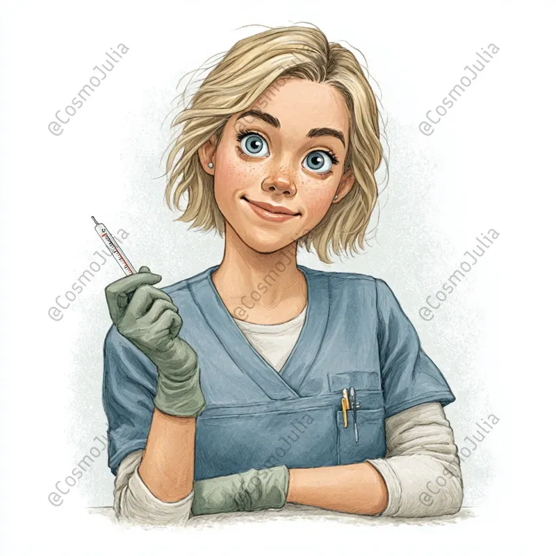 Professional Nurse Watercolor Clipart