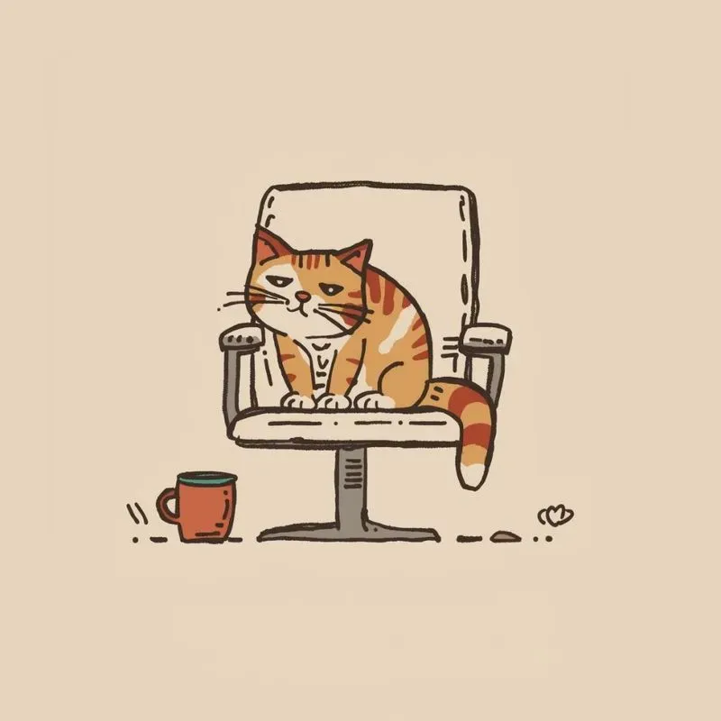 Aesthetic Customizable Moody Cat Characters