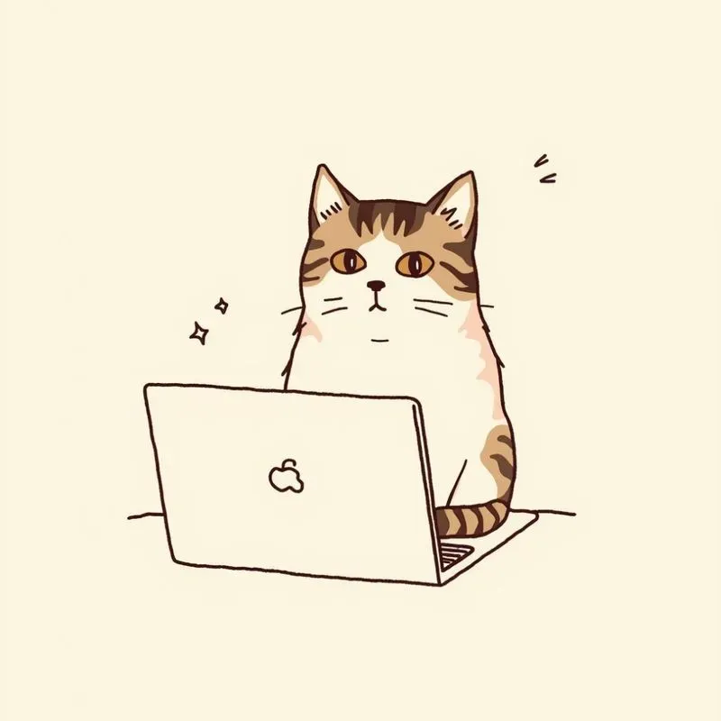 Aesthetic Customizable Moody Cat Characters