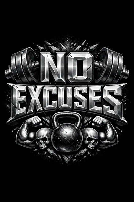3D Bold Gym Motivation T Shirt Graphics