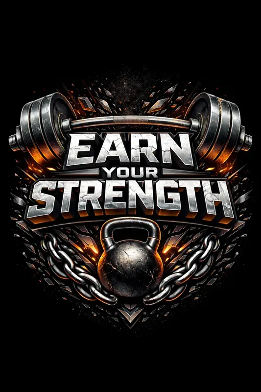 3D Bold Gym Motivation T Shirt Graphics