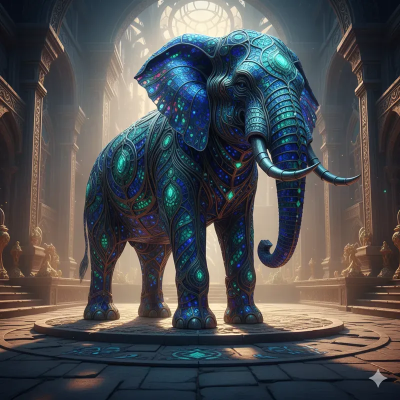 Stained Glass Animal 3D Sanctuaries