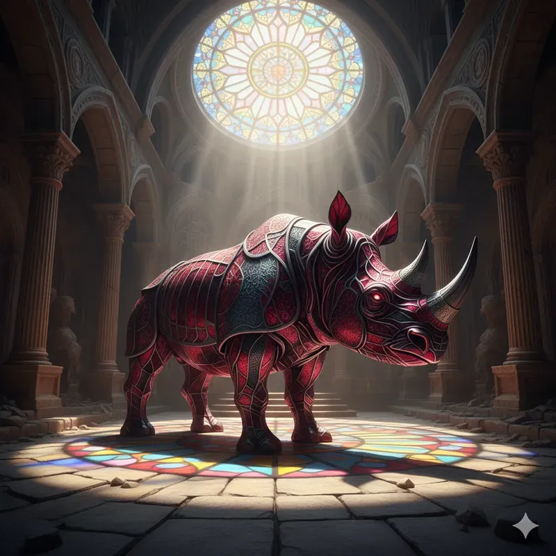 Stained Glass Animal 3D Sanctuaries