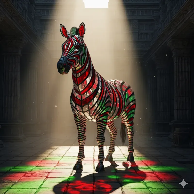 Stained Glass Animal 3D Sanctuaries