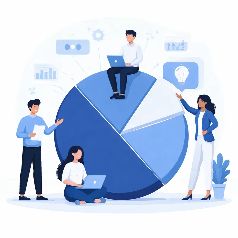 Modern UIux Corporate Vector Art