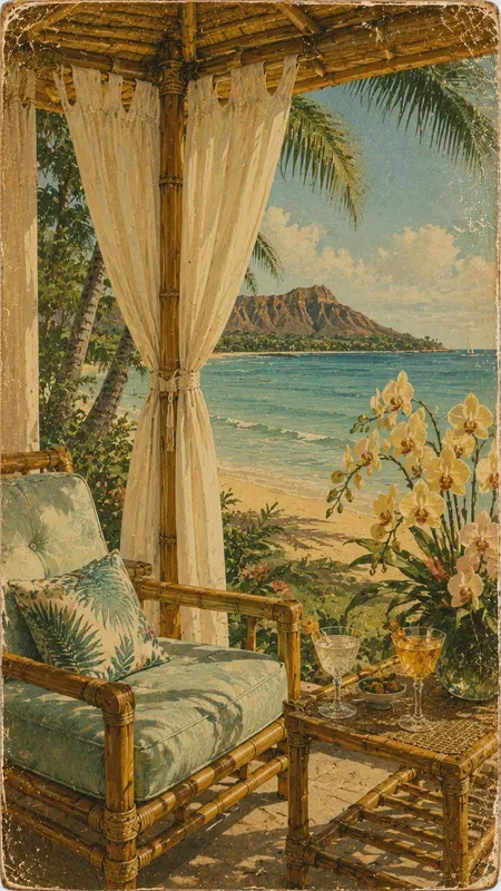 1960s Hawaii Country Club Postcards