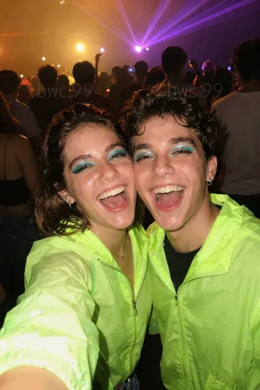 Neon Nights Candid Selfie Engines