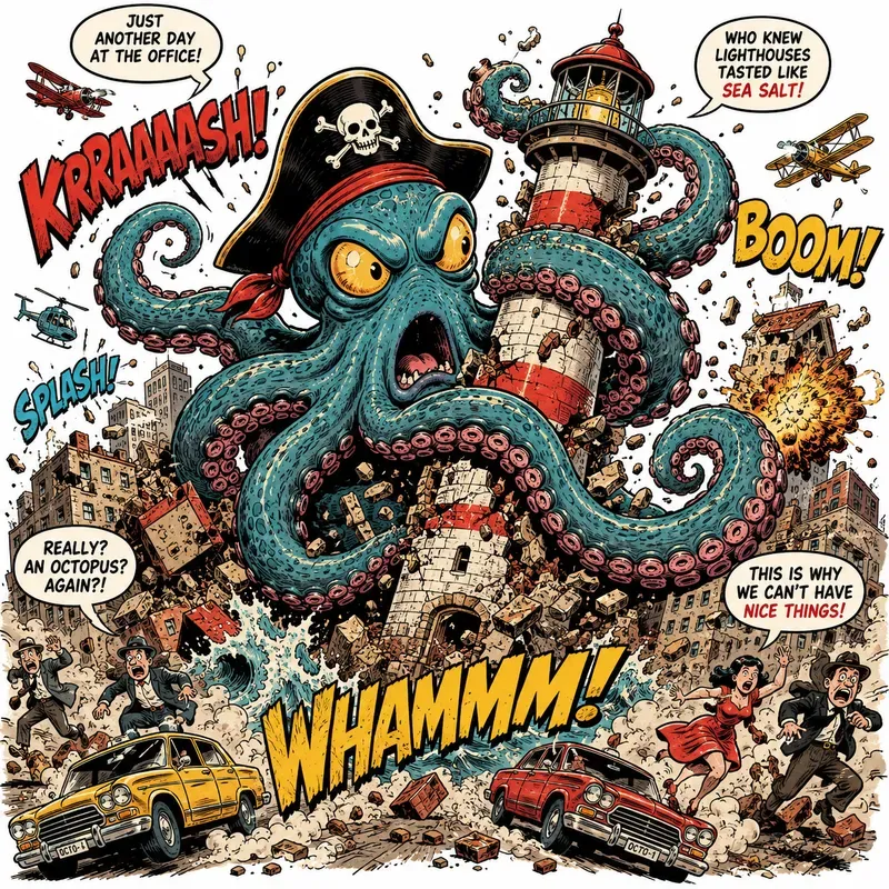 Retro Comic Monster Kits