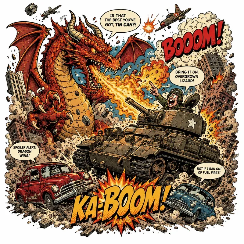 Retro Comic Monster Kits