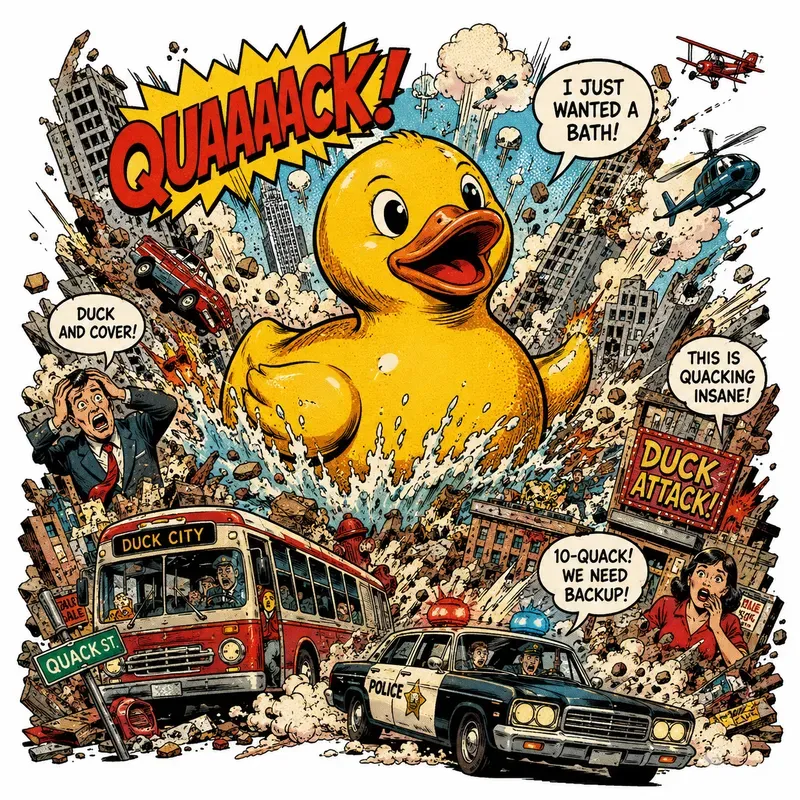 Retro Comic Monster Kits