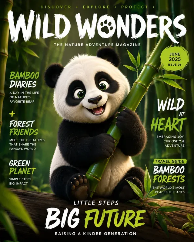 3D Cartoon Editorial Cover Creators