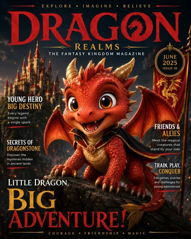 3D Cartoon Editorial Cover Creators