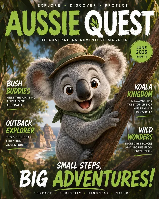 3D Cartoon Editorial Cover Creators