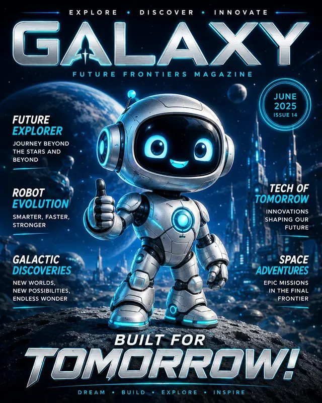 3D Cartoon Editorial Cover Creators