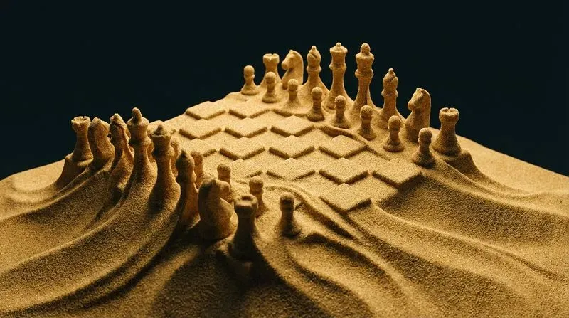 Detailed Sand Art Sculptures