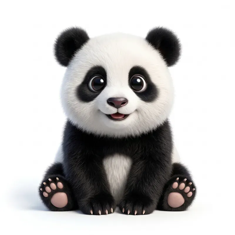 Cute Baby Animal 3D 1x1 Bundles
