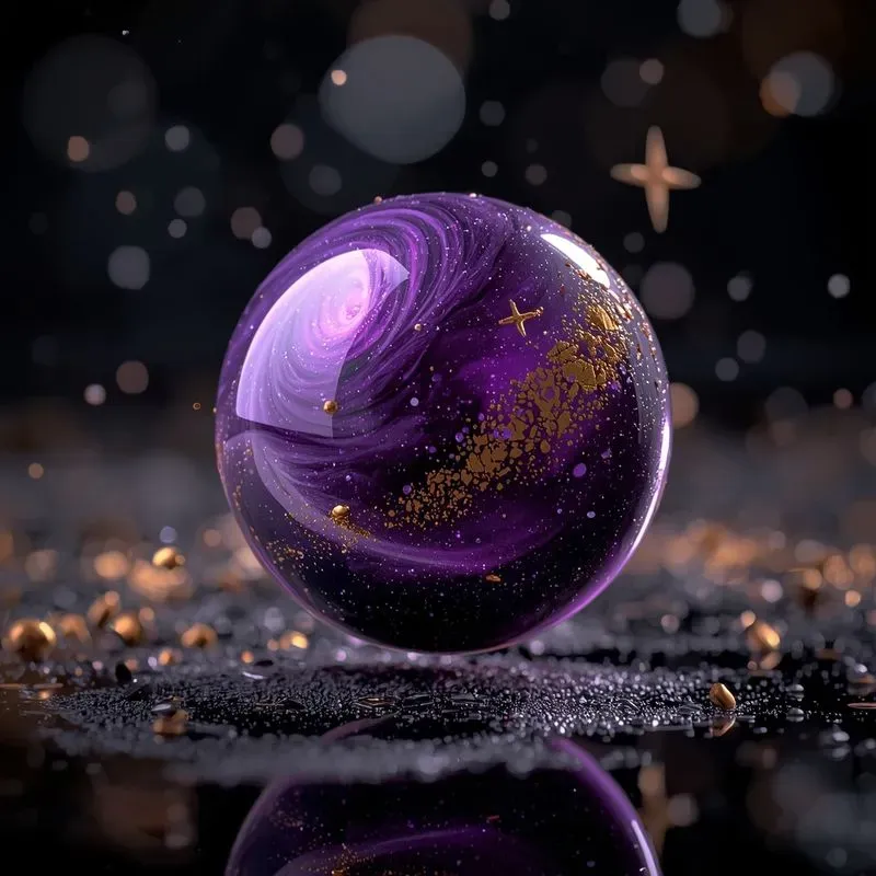 Realistic Galactic Dessert Art