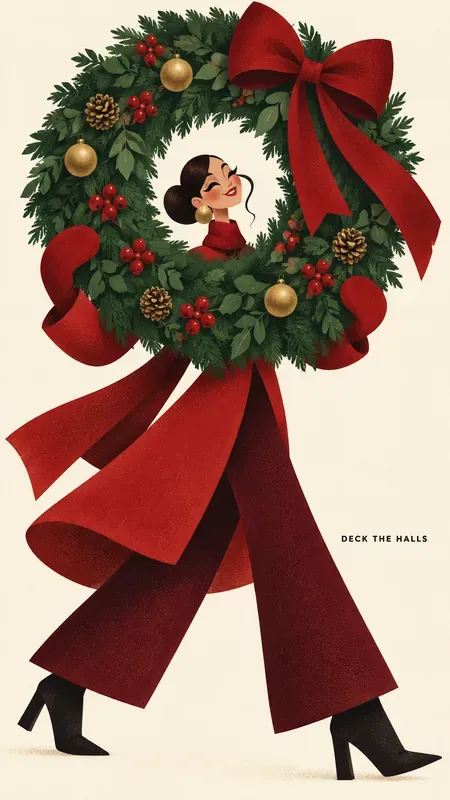 Retro Holiday Character Posters