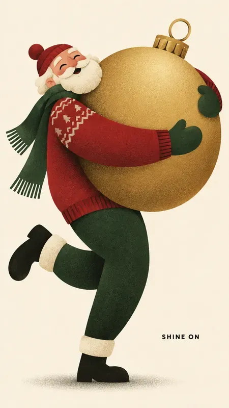 Retro Holiday Character Posters