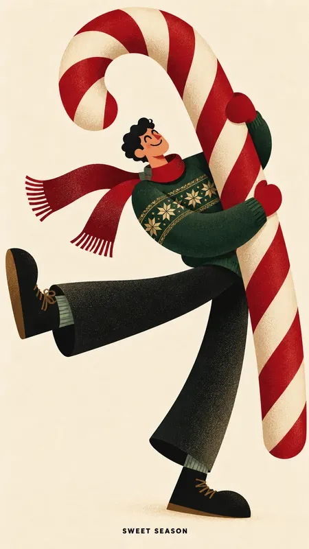 Retro Holiday Character Posters