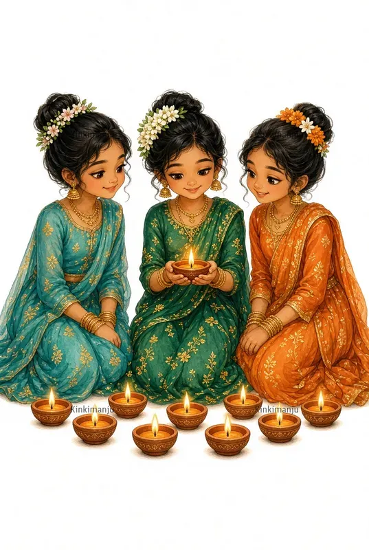 Diwali Clipart 100 Packs
