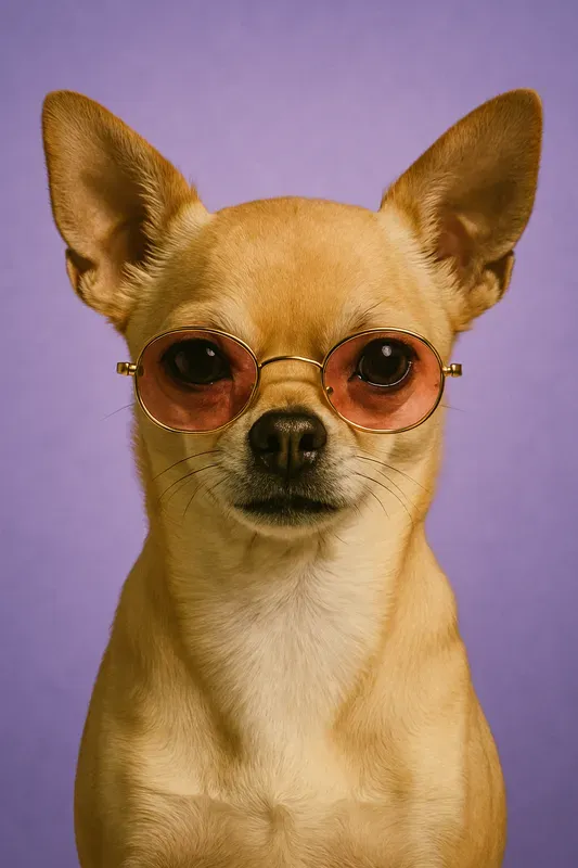 Highly Stylized Portraits Of Dogs