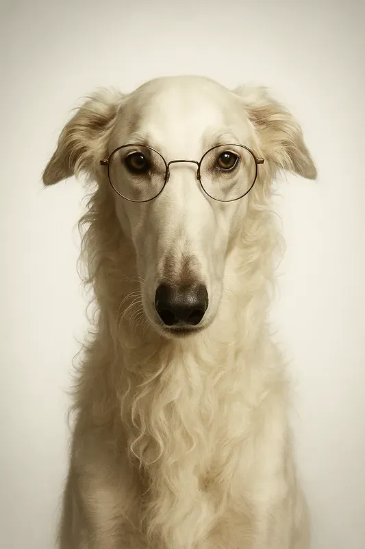 Highly Stylized Portraits Of Dogs